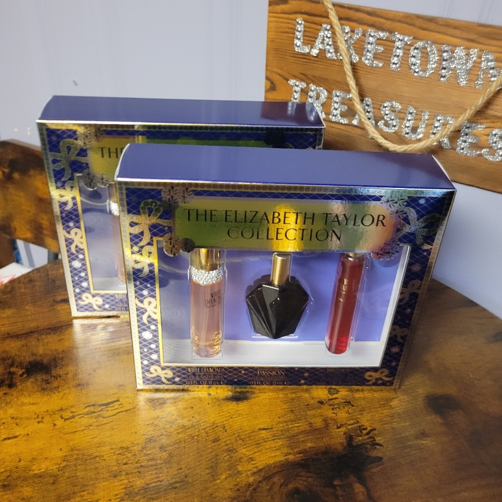 The Elizabeth Taylor Collection White Dianonds gift Set - Picture 8 of 13